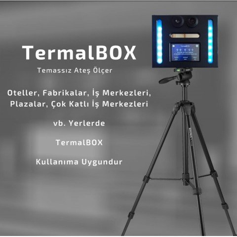 TERMALBOX Temassız Ateş Ölçer - Kart Okuyuculu